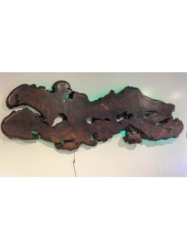 Redwood Burl Wall Art Slab